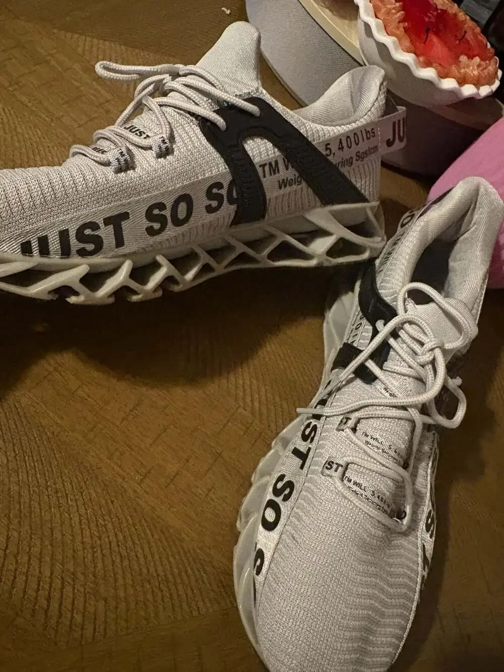 Just So So Men's White Blade Running Shoes Size EU 46
